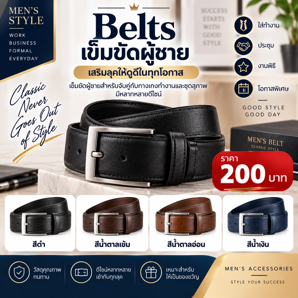 เข็มขัดผู้ชาย